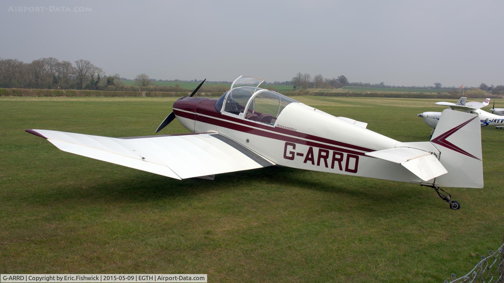 G-ARRD, 1961 SAN Jodel DR.1050 Ambassadeur C/N 274, 1. G-ARRD visiting Old Warden Airfield.