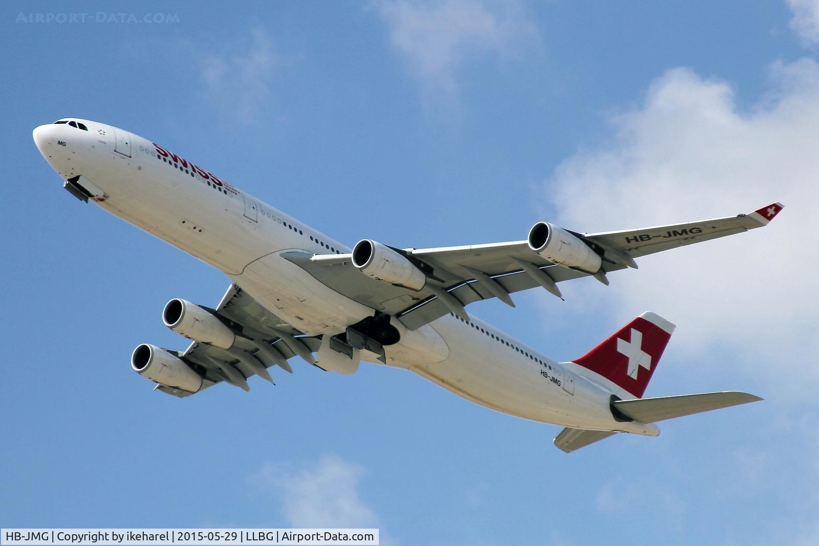 HB-JMG, 2003 Airbus A340-313 C/N 562, Fly to Zurich, Switzerland.