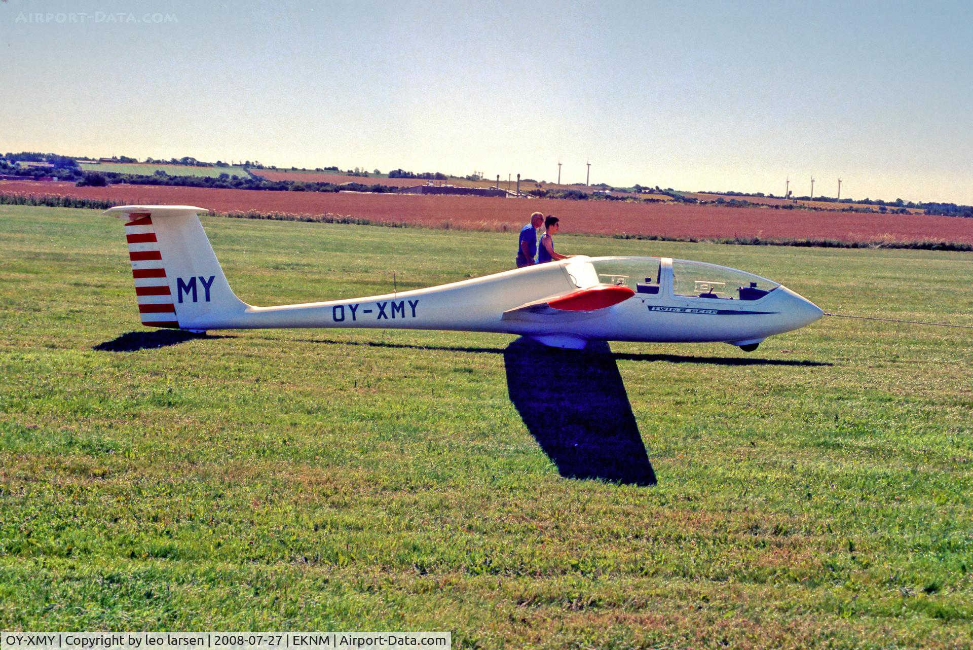 OY-XMY, 1983 Grob G-103A Twin II Acro C/N 3743-K-49, Mors 27.7.08