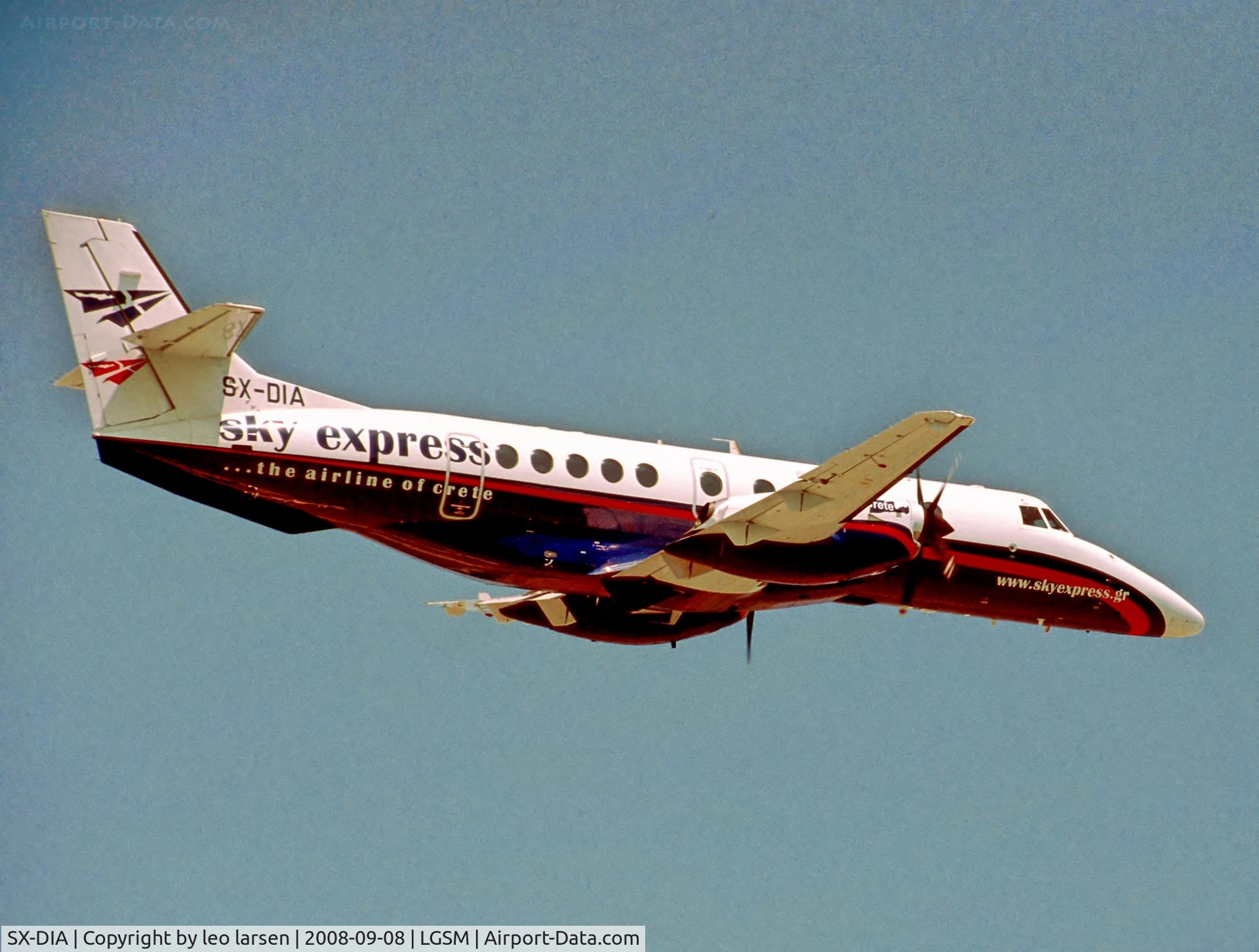 SX-DIA, 1995 British Aerospace Jetstream 4101 C/N 41075, Samos Greece 8.9.08