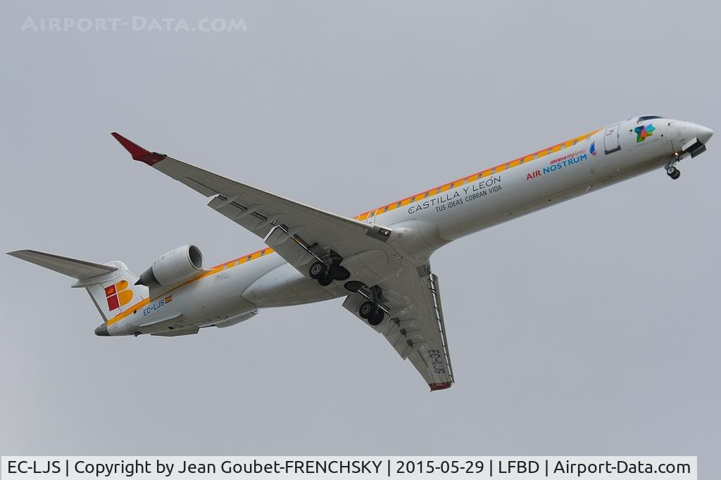 EC-LJS, 2010 Bombardier CRJ-1000ER NG (CL-600-2E25) C/N 19003, IB8550 from Madrid