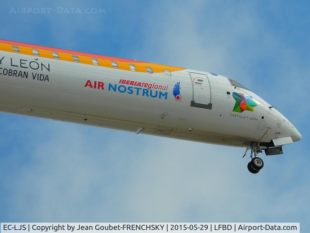 EC-LJS, 2010 Bombardier CRJ-1000ER NG (CL-600-2E25) C/N 19003, IB8550 from Madrid