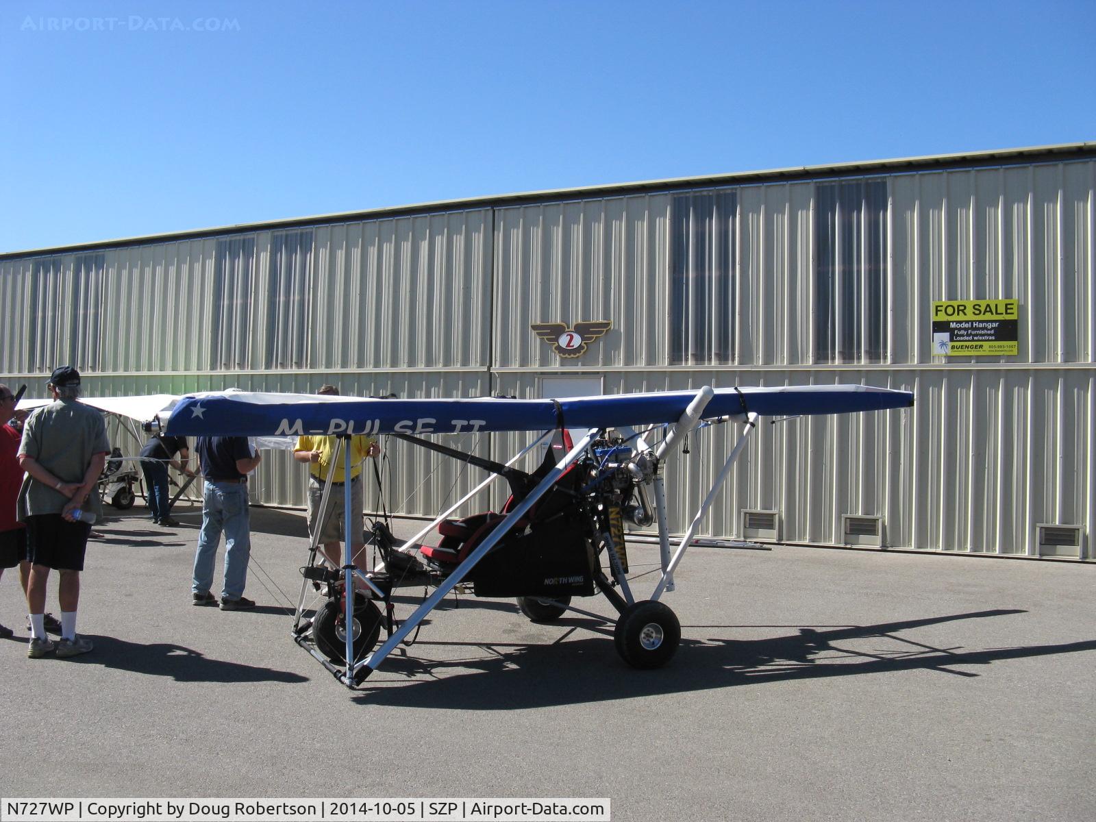 N727WP, 2004 North Wing  C/N 001, 2004 Wallace North Wing Design weight-shift trike, Rotax 582