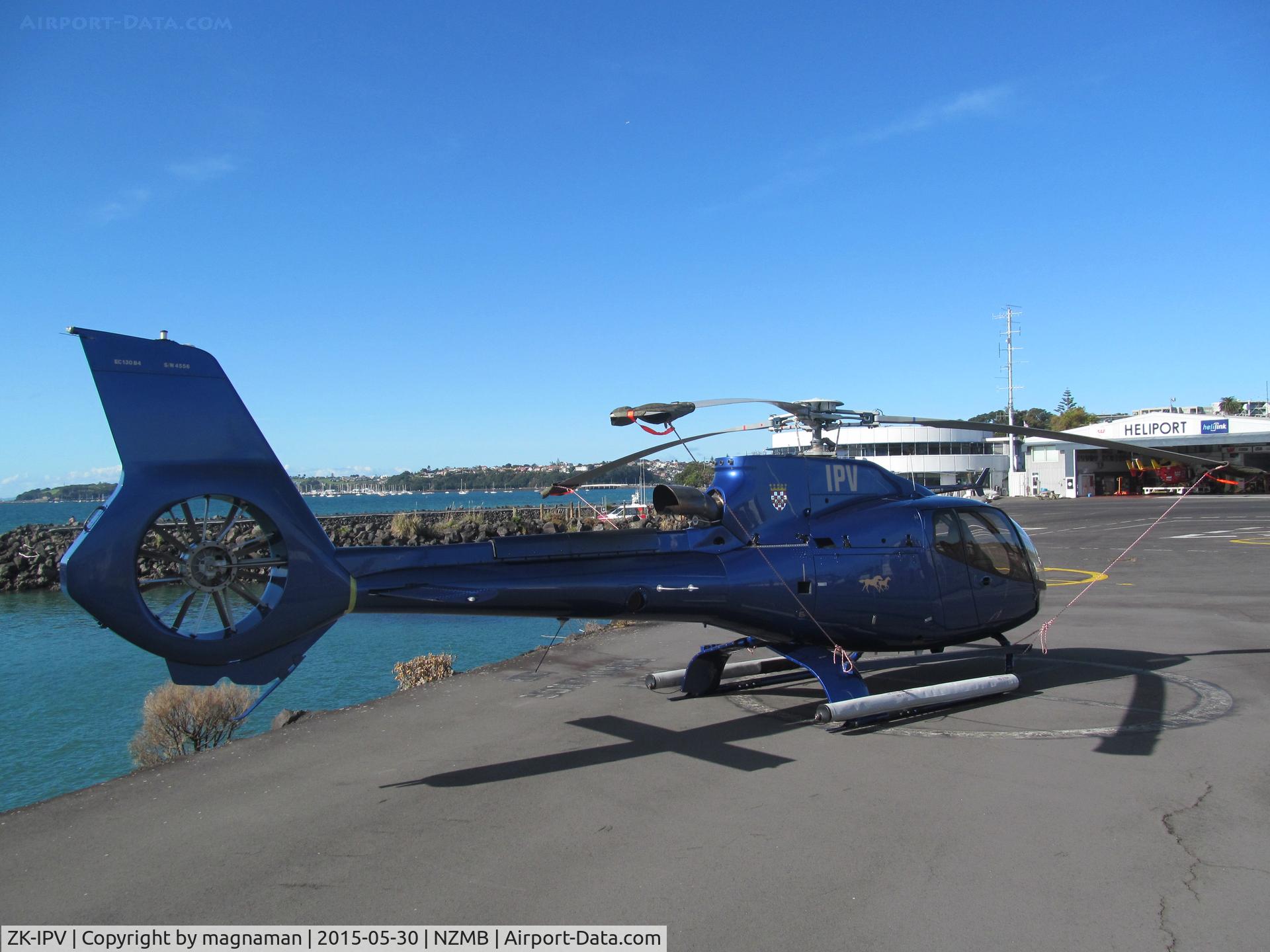 ZK-IPV, 2015 Airbus Helicopters EC-130T-2 C/N 8145, At mechanics bay heliport