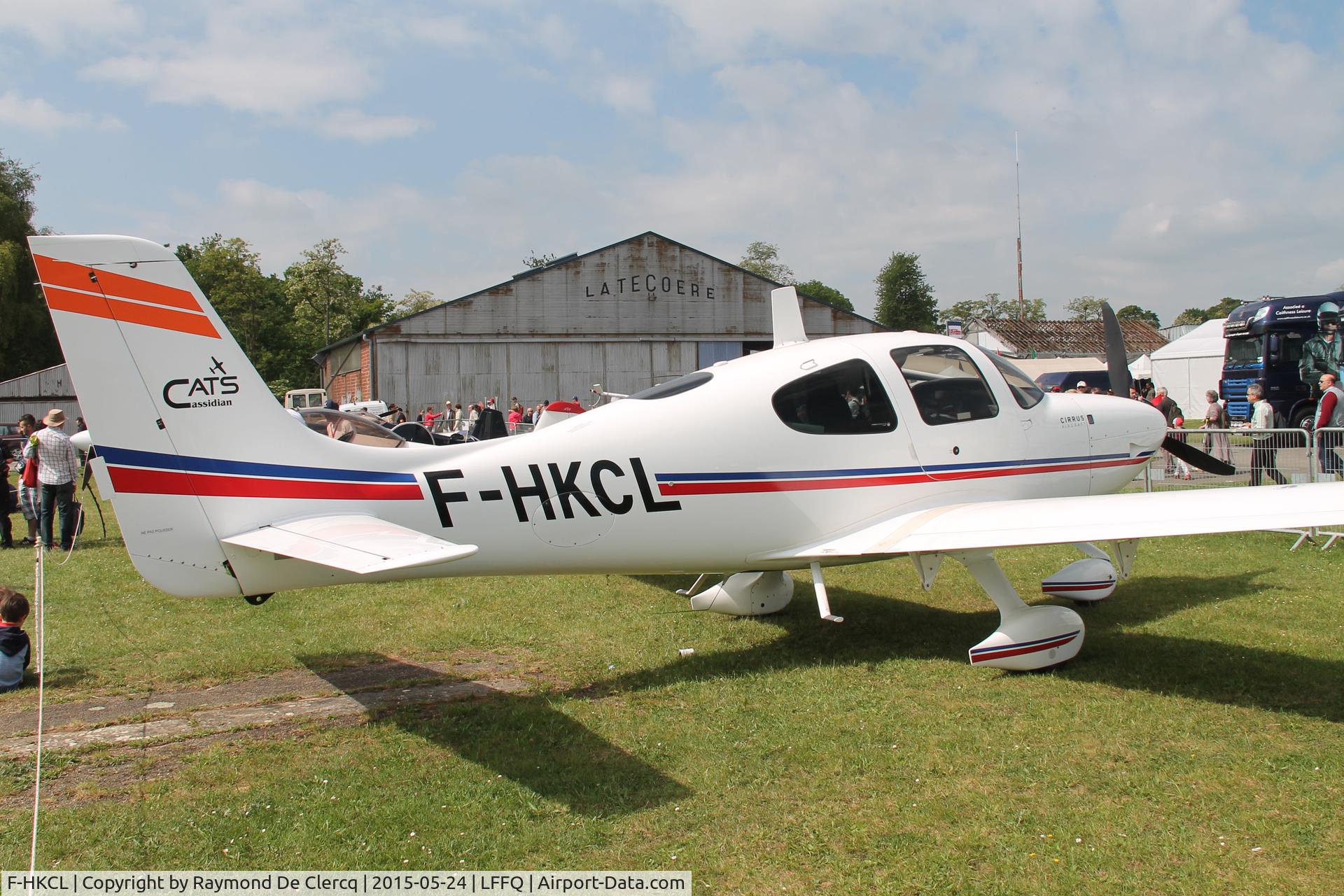 F-HKCL, 2012 Cirrus SR22 C/N 3877, At La Ferté-Alais 2015.