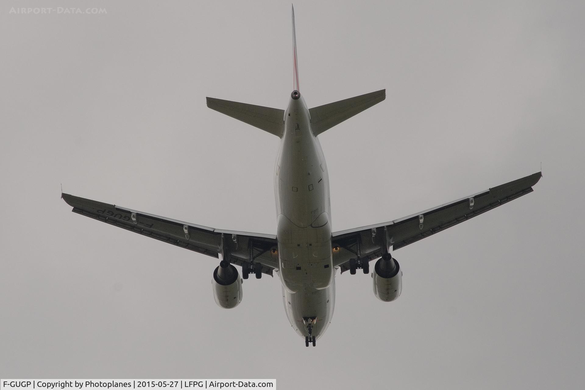 F-GUGP, 2006 Airbus A318-111 C/N 2967, cdg approach