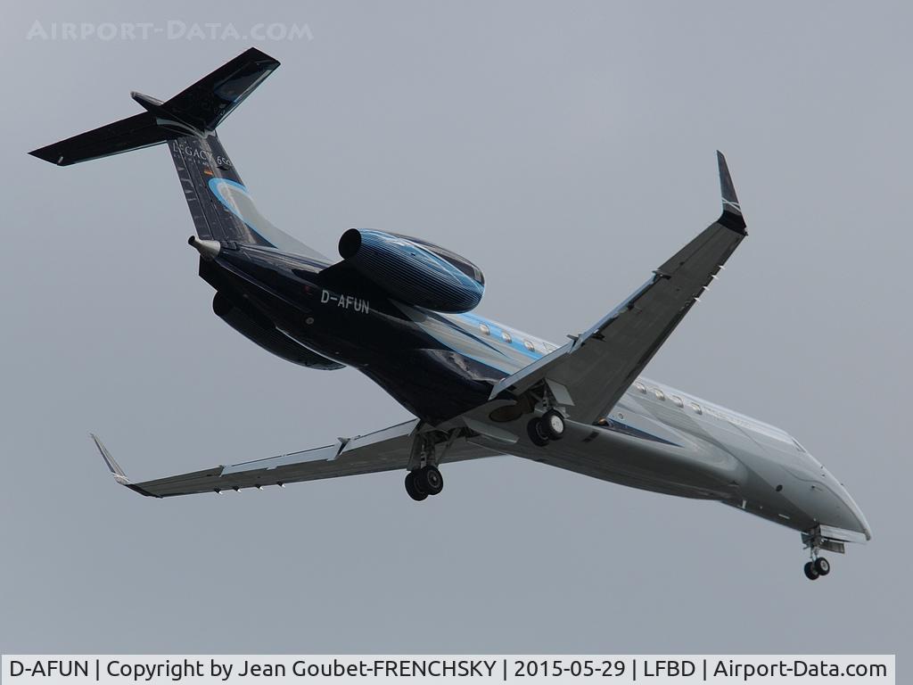 D-AFUN, 2013 Embraer EMB-135BJ Legacy 650 C/N 14501168, beautiful Legacy landing 23