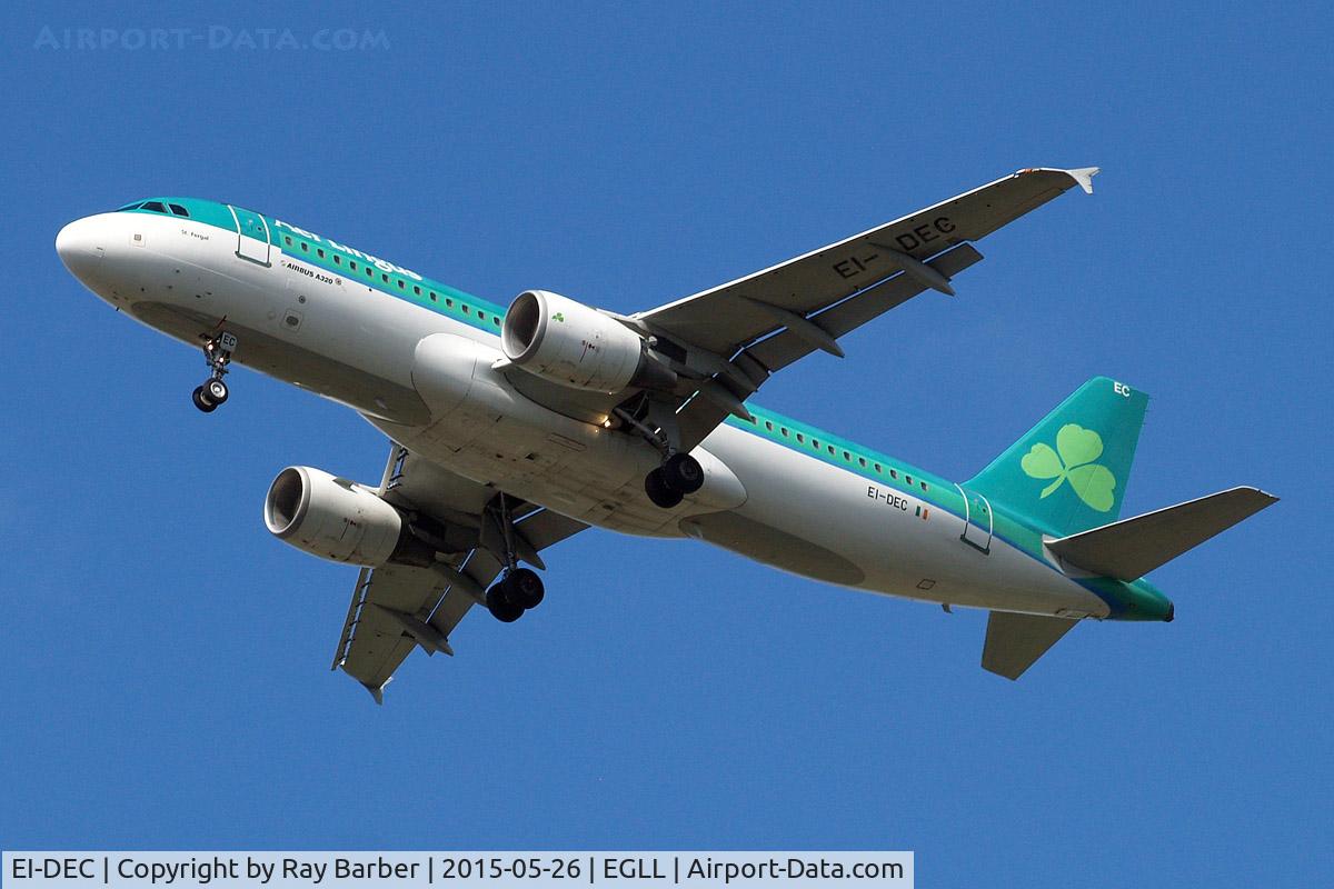 EI-DEC, 2004 Airbus A320-214 C/N 2217, Airbus A320-214 [2217] (Aer Lingus) Home~G 26/05/2015. On approach 27R.