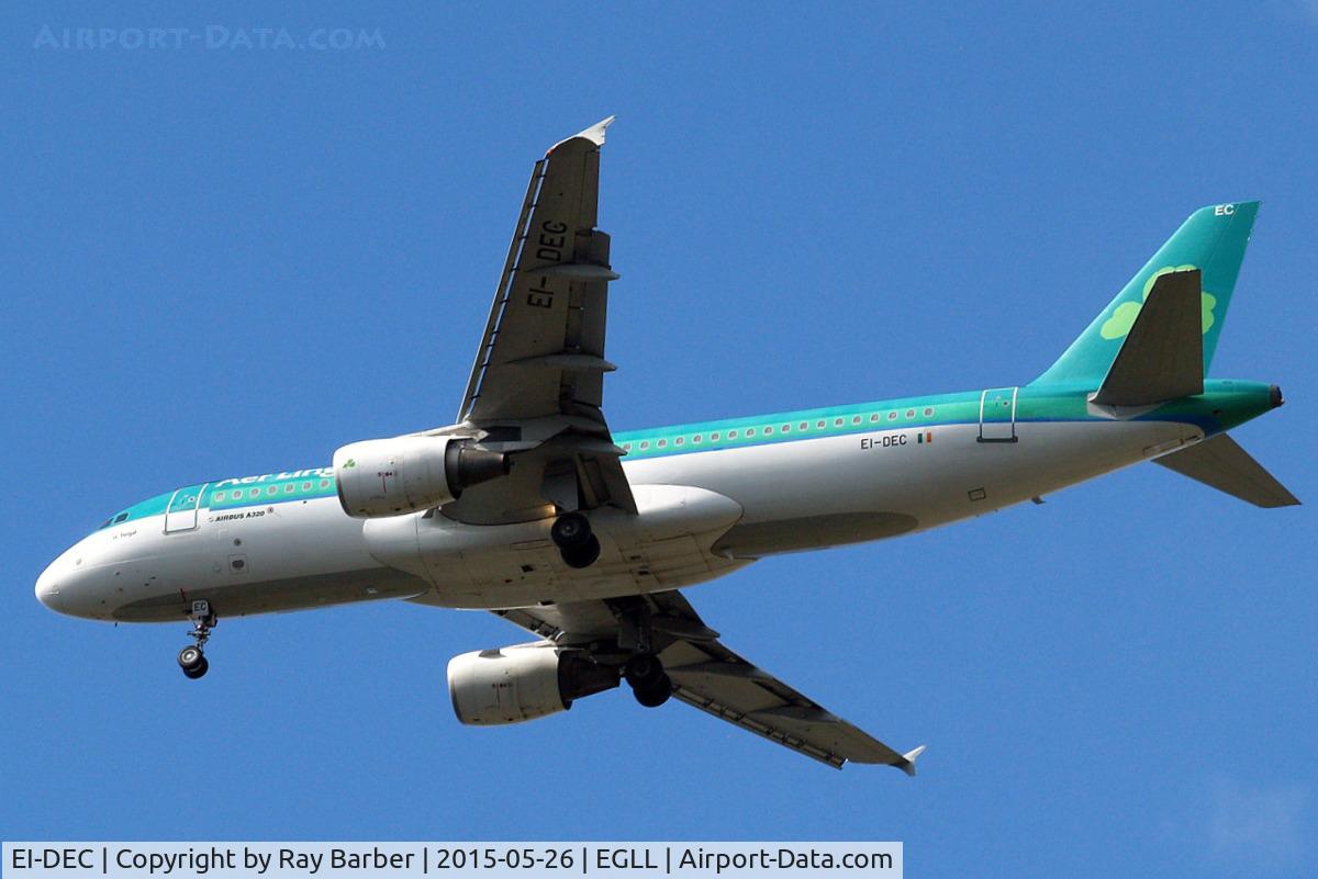 EI-DEC, 2004 Airbus A320-214 C/N 2217, Airbus A320-214 [2217] (Aer Lingus) Home~G 26/05/2015. On approach 27R.