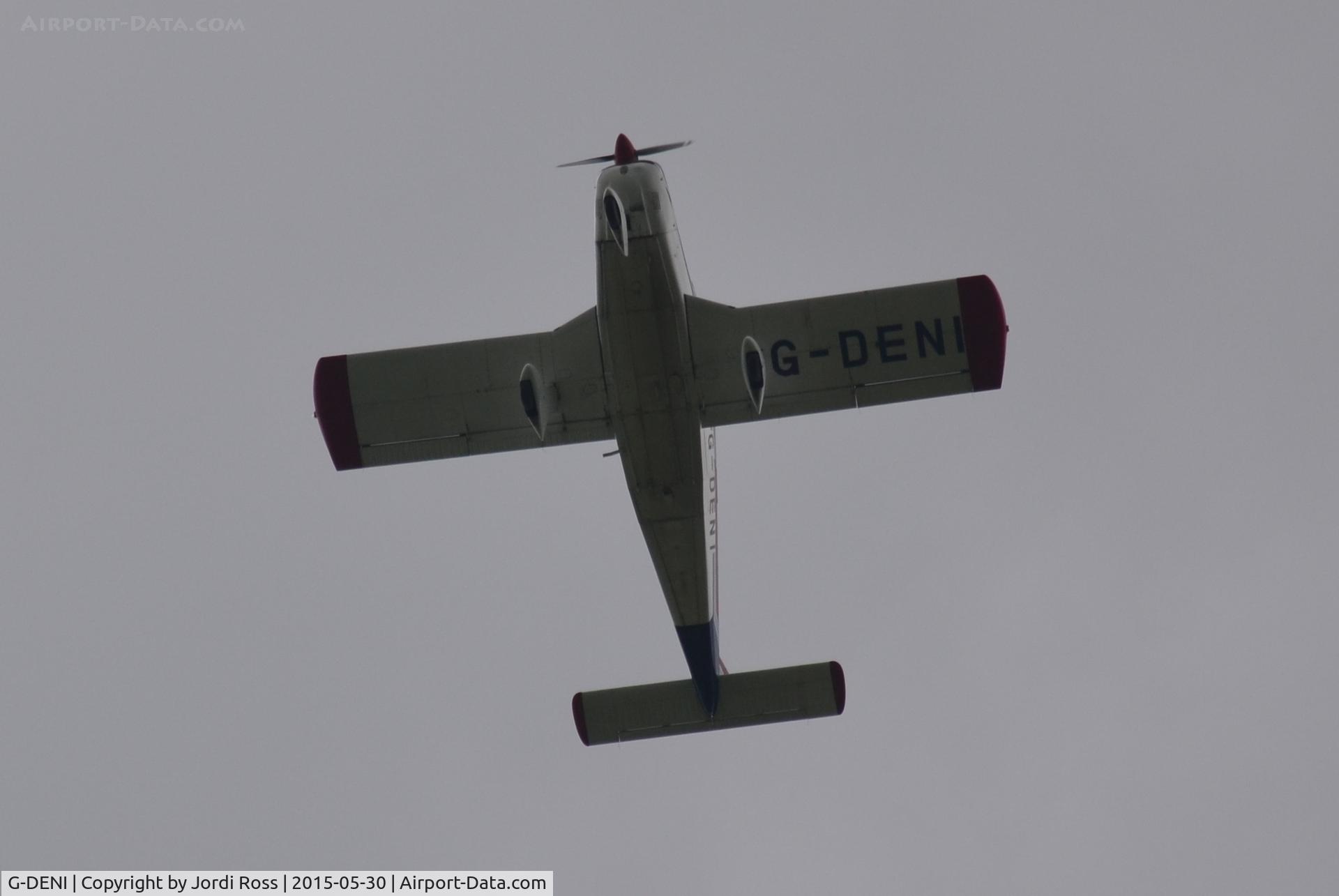 G-DENI, 1972 Piper PA-32-300 Cherokee Six Cherokee Six C/N 32-7340006, Overflying Boughton at 1600ft on her way to home base Rochester.