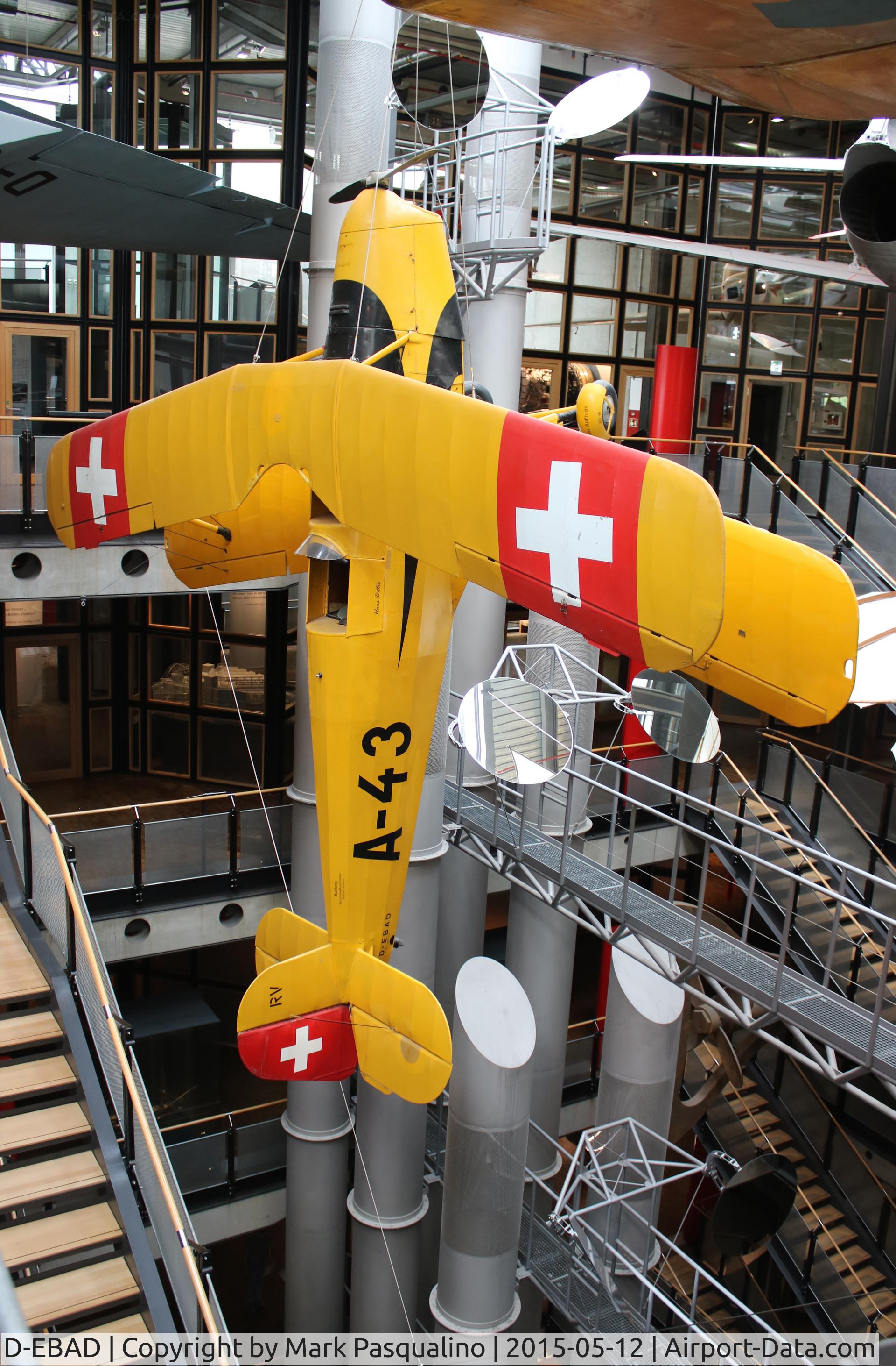 D-EBAD, 1939 Doflug Bu-131B Jungmann C/N 55, Bu-131B Jungmann