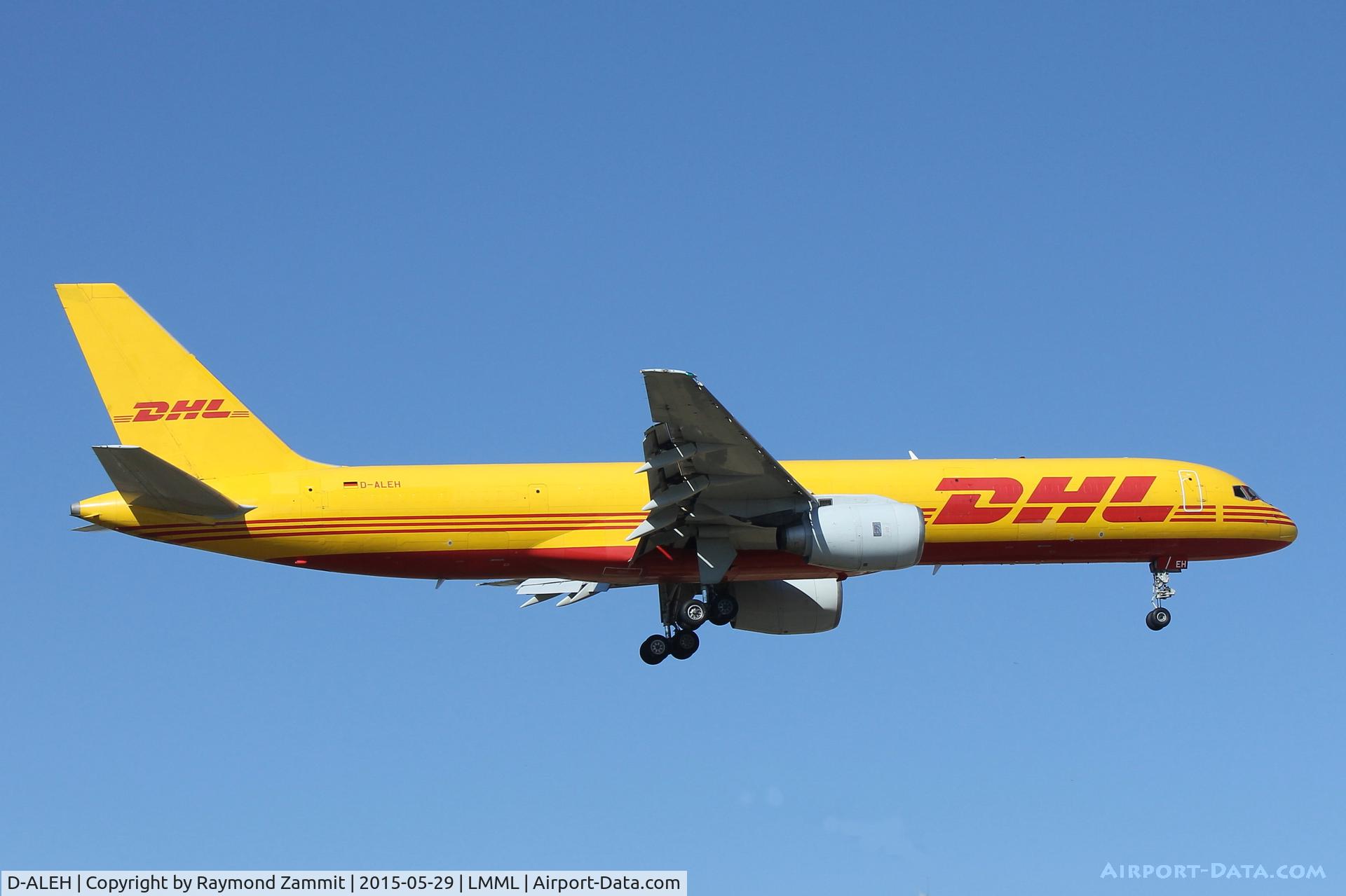 D-ALEH, 1986 Boeing 757-236/SF C/N 23492, B757 D-ALEH DHL