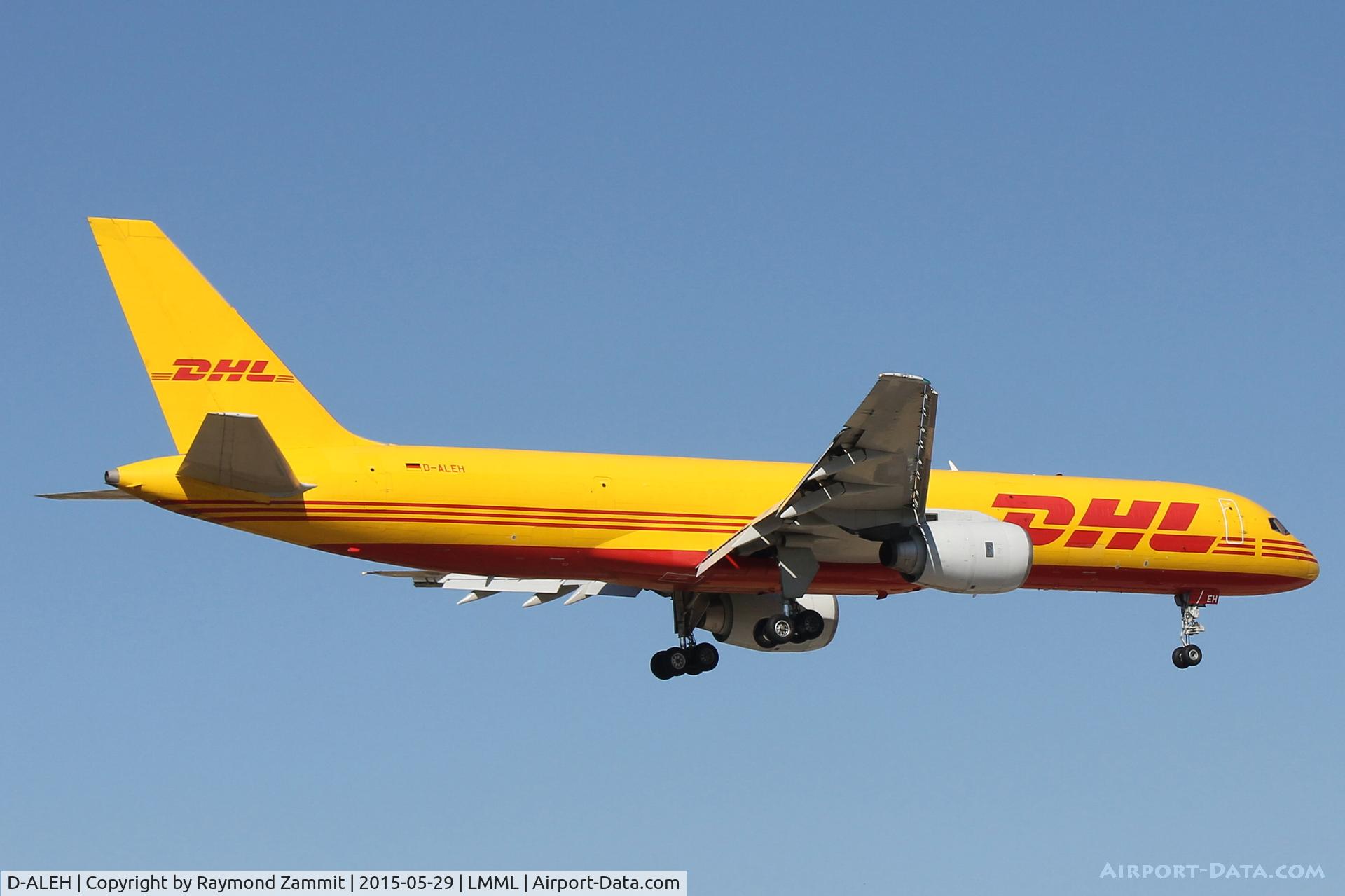 D-ALEH, 1986 Boeing 757-236/SF C/N 23492, B757 D-ALEH Aerotrans DHL