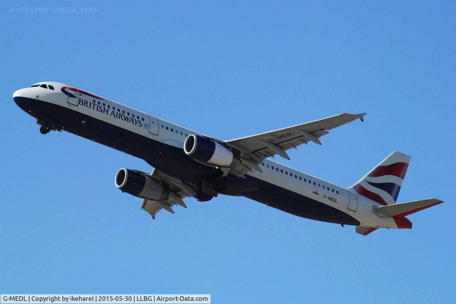 G-MEDL, 2006 Airbus A321-231 C/N 2653, Fly to London, UK.