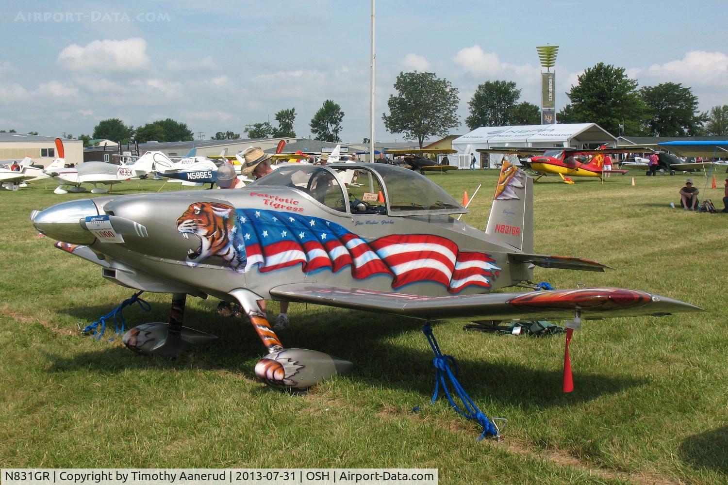 N831GR, Thorp T-18 Tiger C/N 831, Thorp T-18, c/n: 831