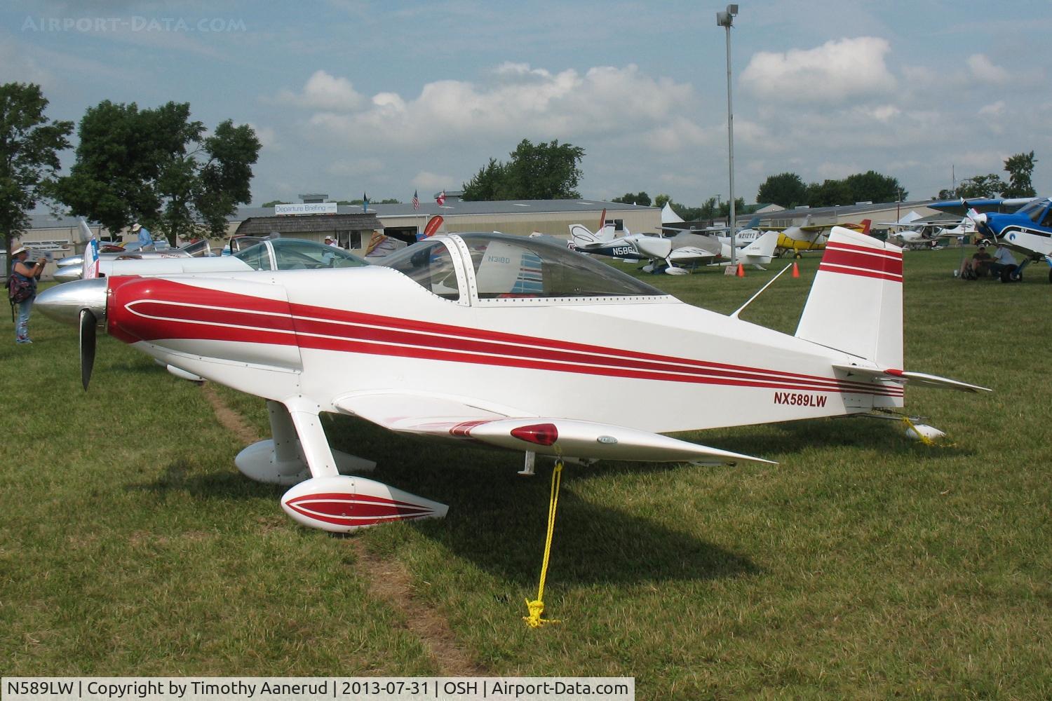 N589LW, 1975 Thorp T-18 Tiger C/N 589, 1975 Thorp T-18, c/n: 589