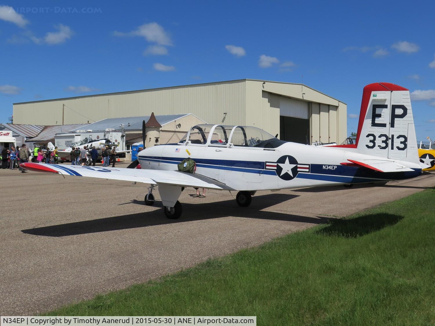 N34EP, Beech T-34-A (A45) Mentor C/N G-74, Beech A45, c/n: G-74