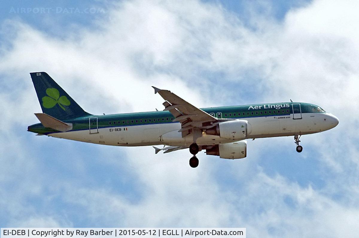 EI-DEB, 2004 Airbus A320-214 C/N 2206, Airbus A320-214 [2206] (Aer Lingus) Home~G 12/05/2015. On approach 27L.