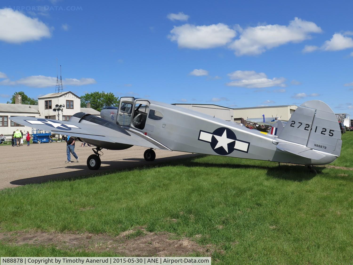 N88878, 1943 Cessna UC-78C (T-50) Bobcat C/N 4121, 1943 Cessna UC-78C (T-50), c/n: 4121