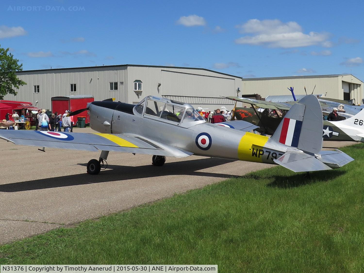 N31376, 1951 De Havilland DHC-1 Chipmunk T.10 C/N C1/0689 (DHB-580?), 1951 De Havilland Canada DHC-1 Chipmunk, c/n: DHB-580