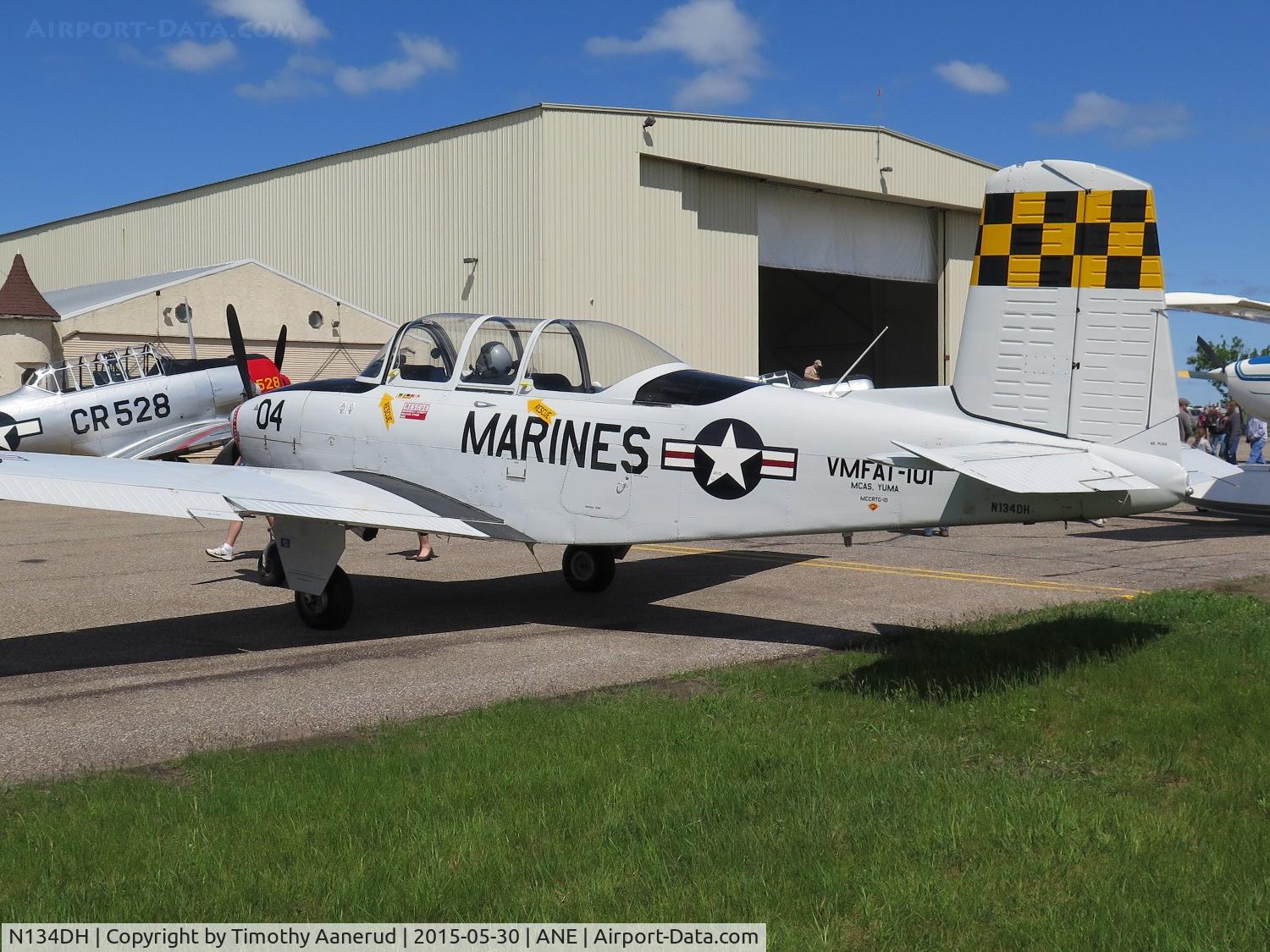 N134DH, 1953 Beech (CCF) T-34A (A45) Mentor C/N CCF34-78, 1953 Beech (CCF) T-34A (A45) Mentor, c/n: CCF34-78