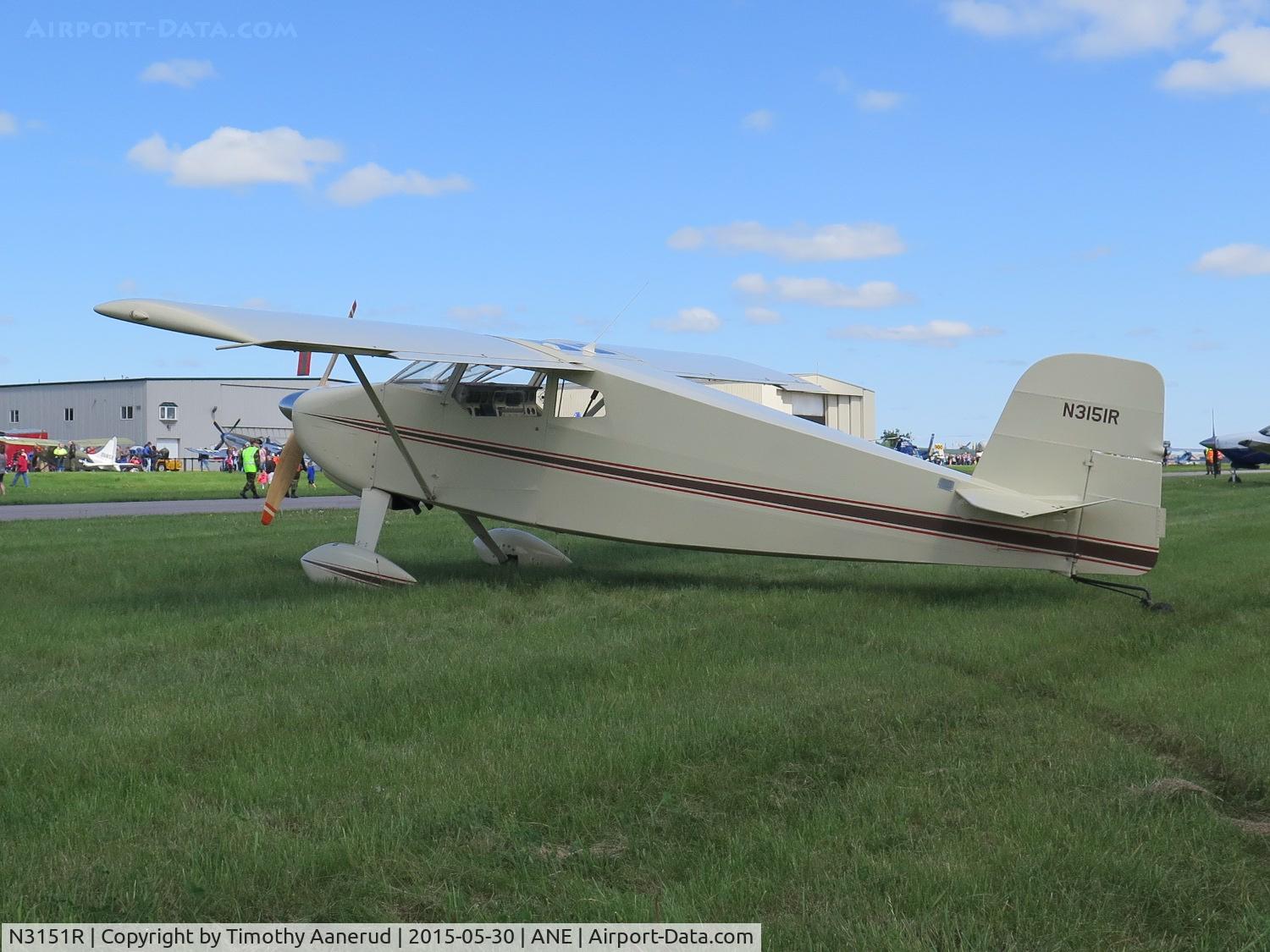 N3151R, 1982 Wittman W-8 Tailwind C/N 353, 1982 Wittman W-8 Tailwind, c/n: 353