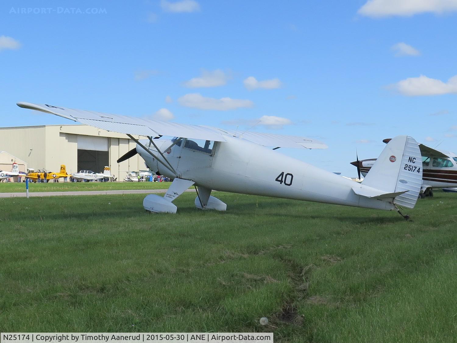 N25174, 1939 Luscombe 8A Silvaire C/N 1098, 1939 Luscombe 8A, c/n: 1098