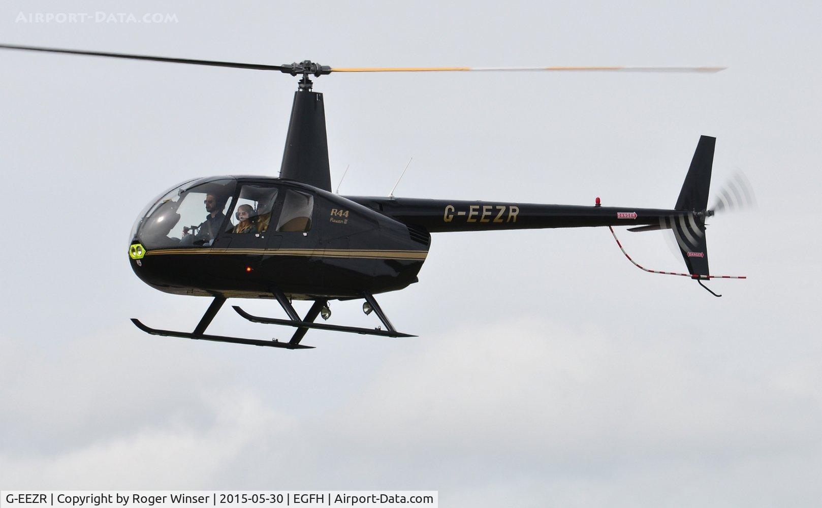 G-EEZR, 2006 Robinson R44 Raven II C/N 11391, Visiting R44 Raven II.
