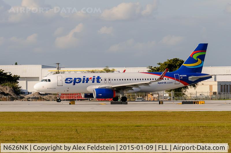 N626NK, 2014 Airbus A320-232 C/N 5999, Ft. Lauderdale