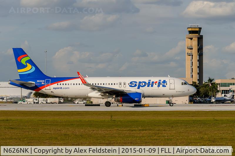 N626NK, 2014 Airbus A320-232 C/N 5999, Ft. Lauderdale