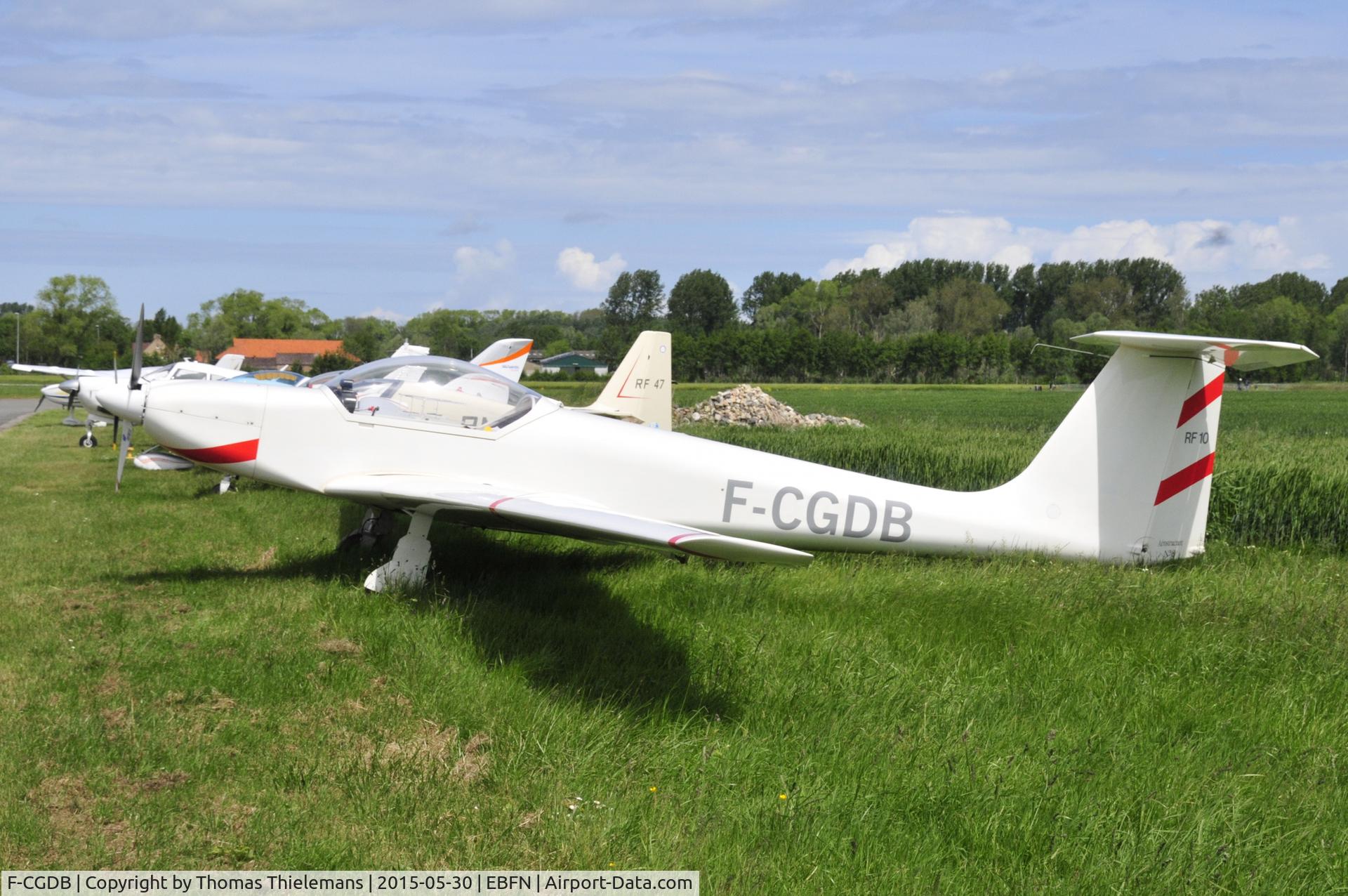 F-CGDB, Fournier RF-10 C/N 8, Parked