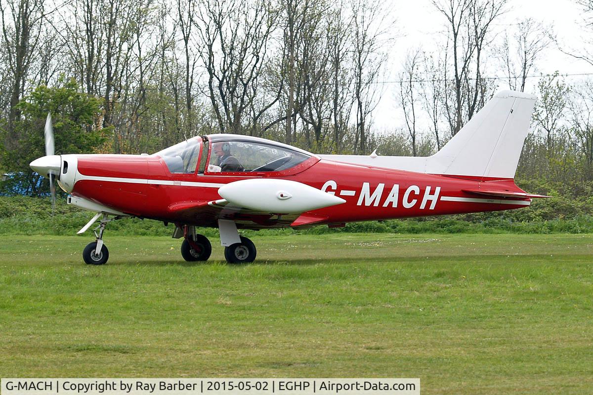 G-MACH, 1968 SIAI-Marchetti F-260 C/N 114, SIAI-Marchetti SF.260 [114] Popham~G 02/05/2015