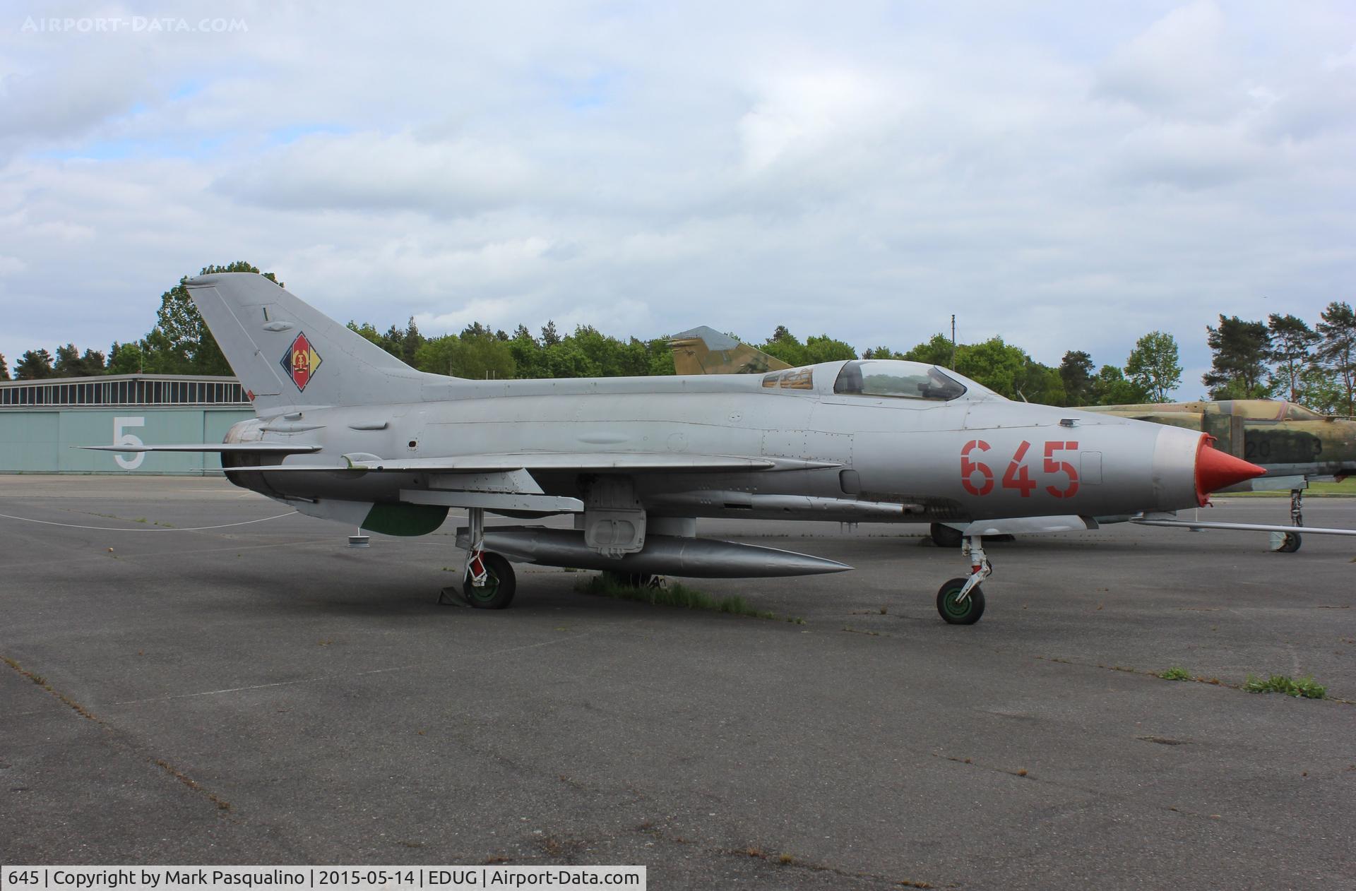 645, Mikoyan-Gurevich MiG-21F-13 C/N 741924, MiG-21F-13