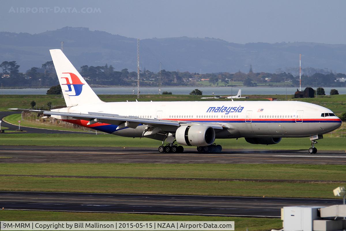 9M-MRM, 2001 Boeing 777-2H6/ER C/N 29066, in from KUL