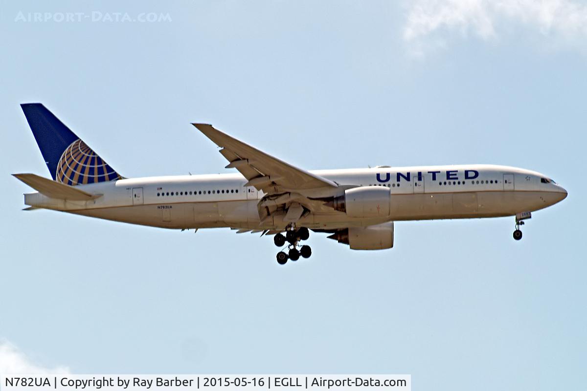 N782UA, 1997 Boeing 777-222/ER C/N 26948, Boeing 777-222ER [26948] (United Airlines) Home~G 16/05/2015