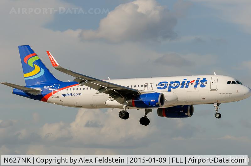 N627NK, 2014 Airbus A320-232 C/N 6082, Ft. Lauderdale