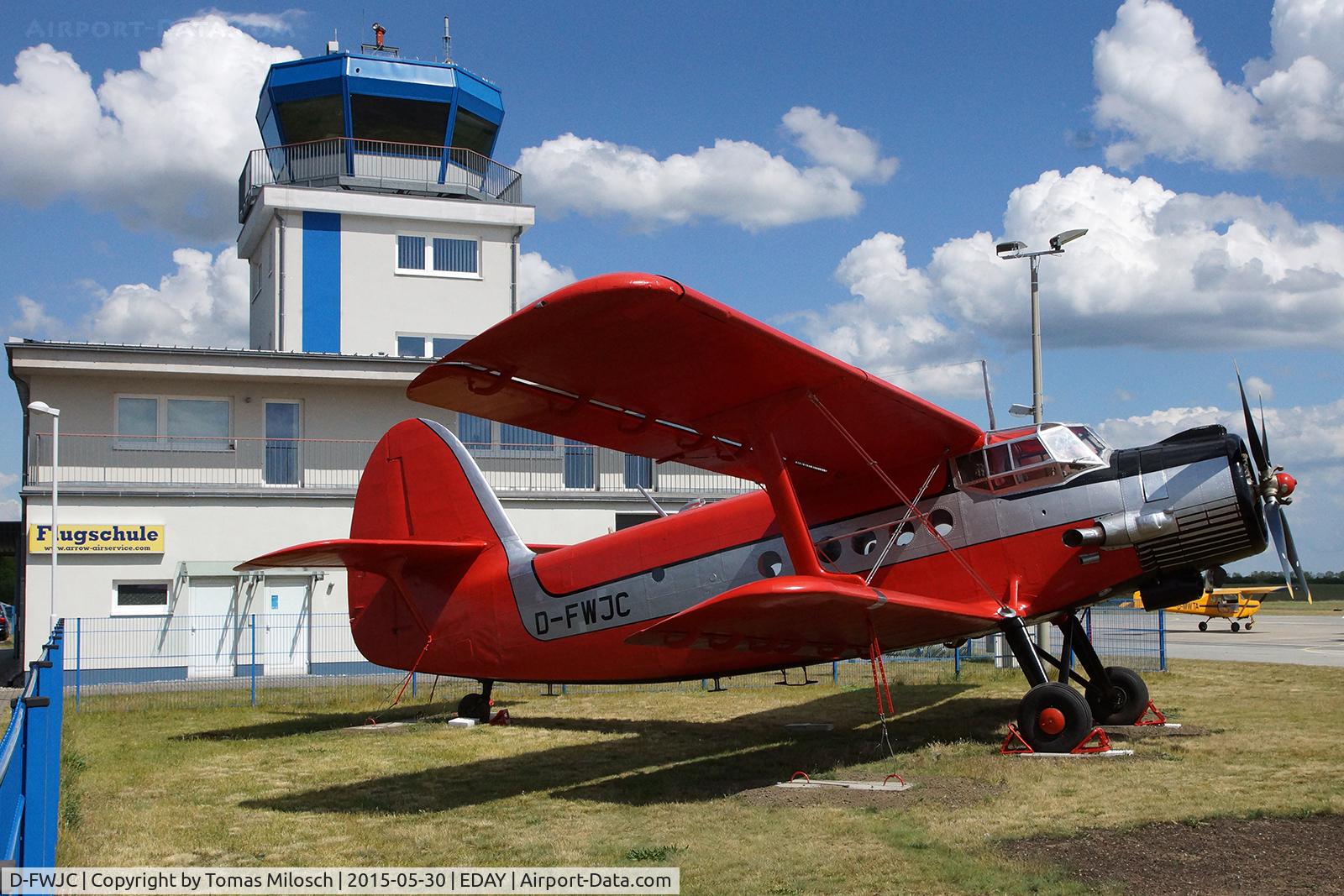 D-FWJC, 1968 PZL-Mielec AN-2TD C/N 1G86-50, On static display at Airport Strausberg near Berlin/Germany since May 21, 2015
