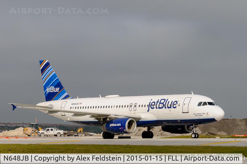 N648JB, 2006 Airbus A320-232 C/N 2970, Ft. Lauderdale