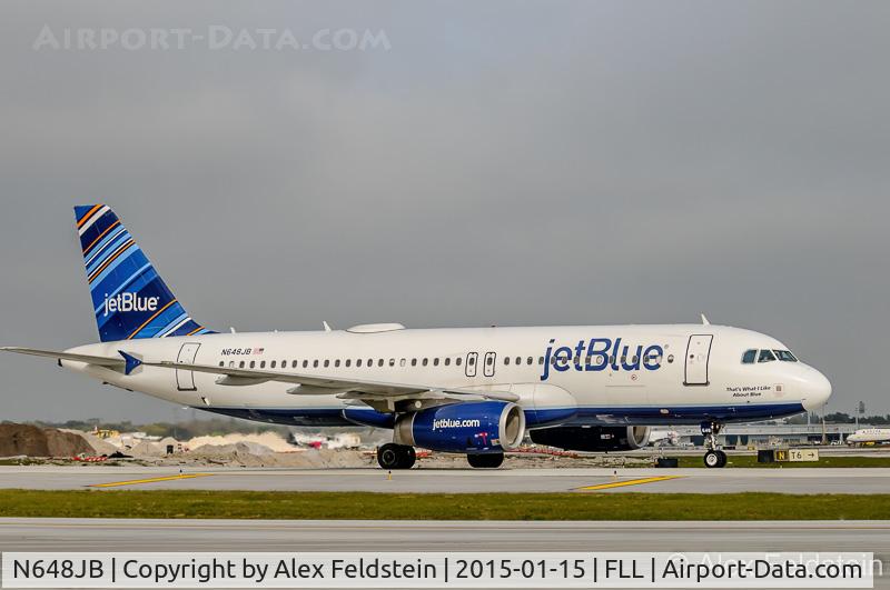 N648JB, 2006 Airbus A320-232 C/N 2970, Ft. Lauderdale