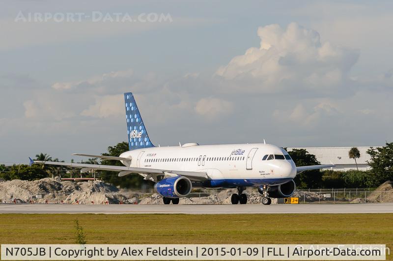 N705JB, 2008 Airbus A320-232 C/N 3416, Ft. Lauderdale