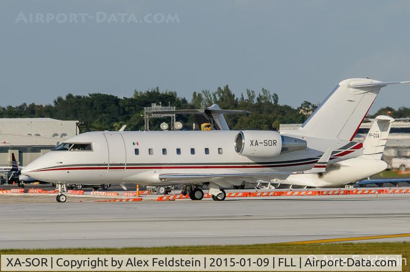 XA-SOR, 1994 Canadair Challenger 601-3R (CL-600-2B16) C/N 5147, Ft. Lauderdale