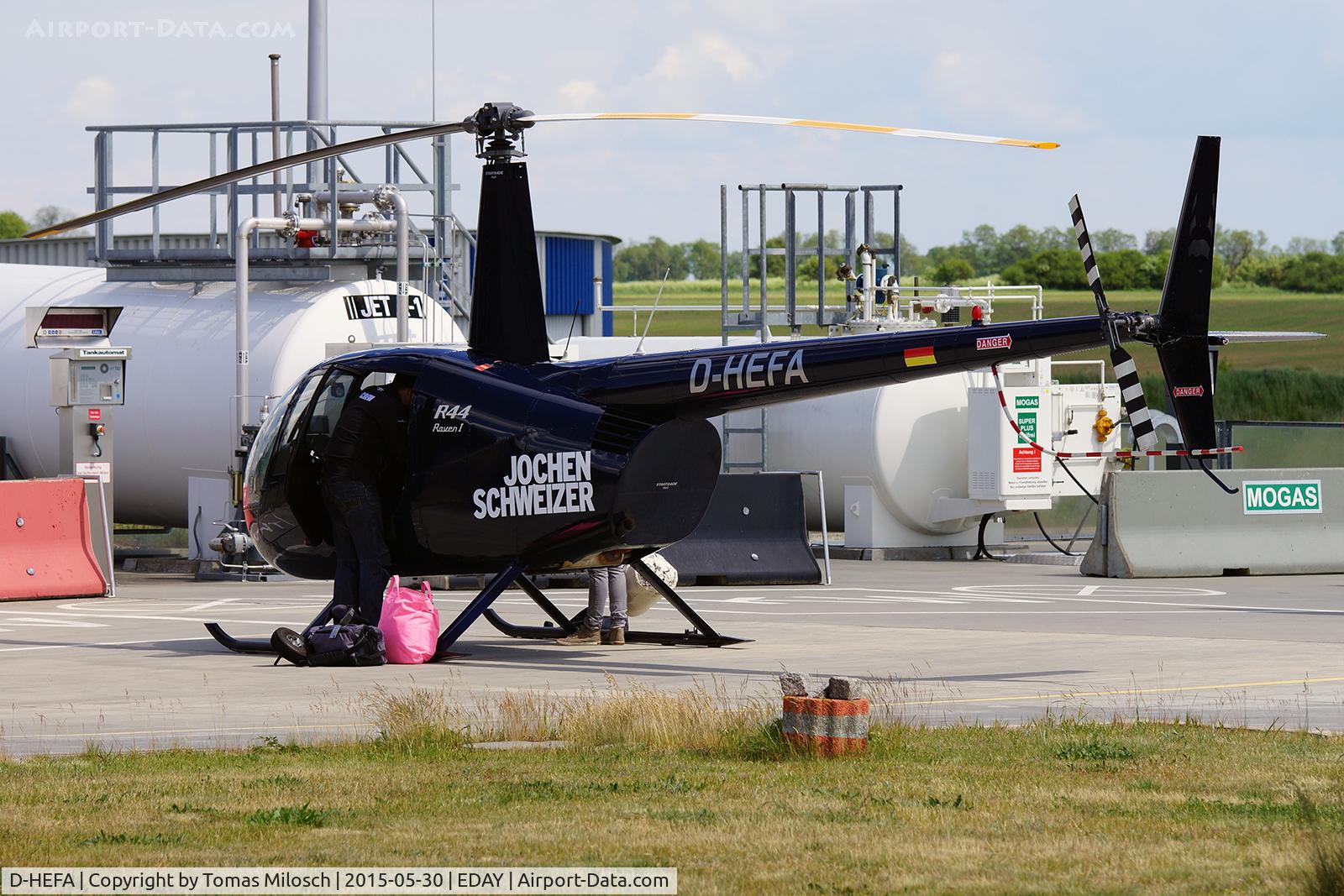 D-HEFA, 2003 Robinson R44 Raven I C/N 1357, Airport Strausberg near Berlin/Germany