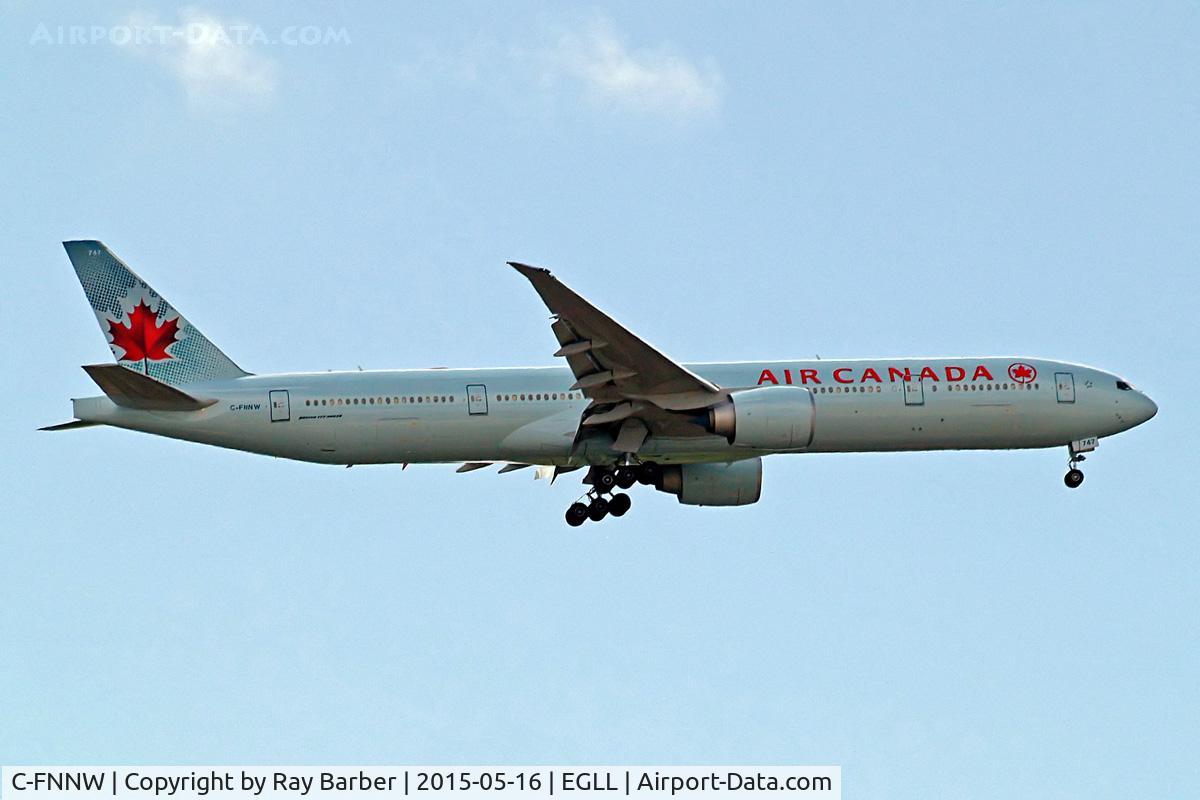 C-FNNW, 2014 Boeing 777-333/ER C/N 43250, Boeing 777-333ER [43250] (Air Canada) Home~G 16/05/2015. On approach 27L.