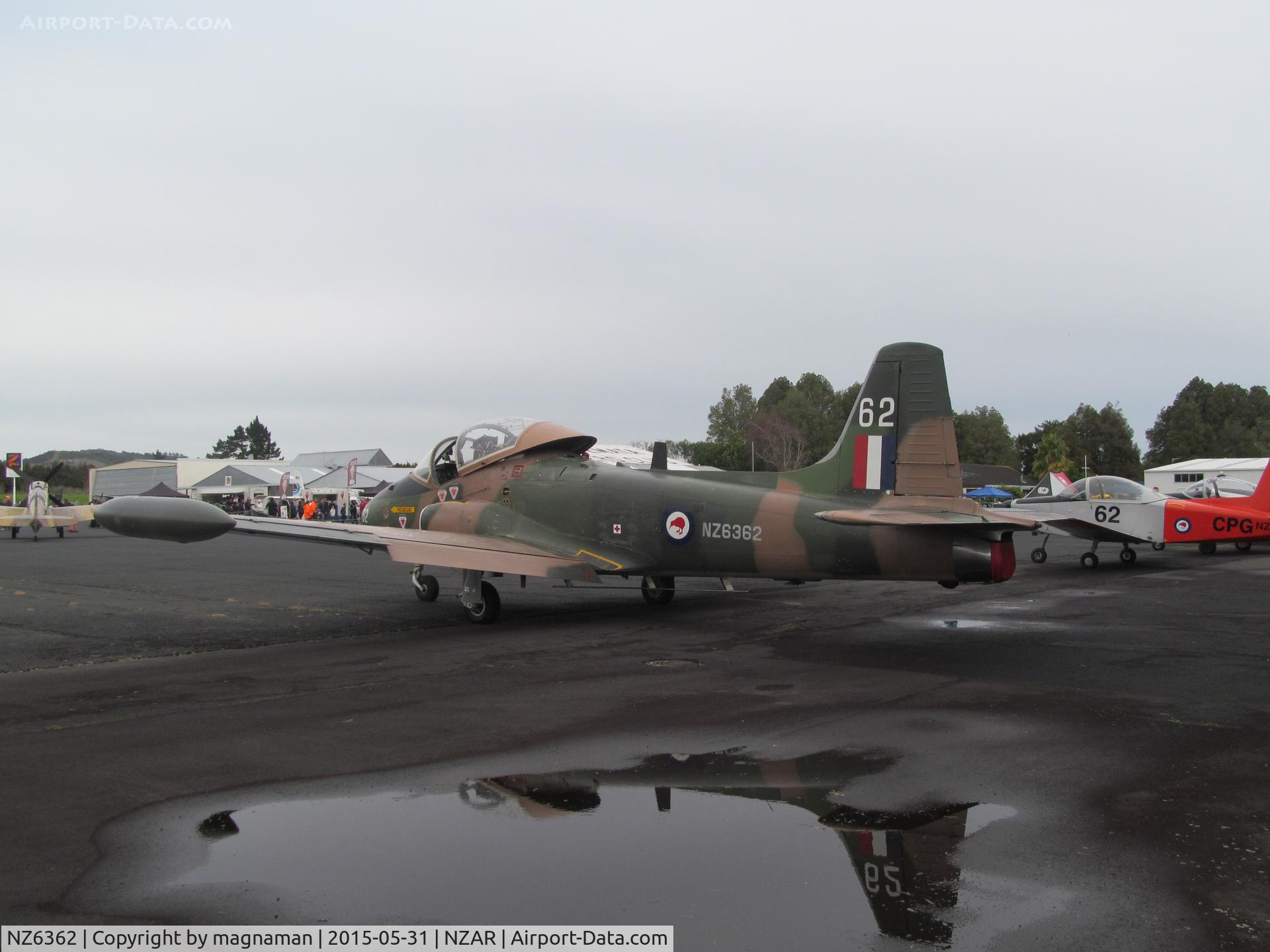 NZ6362, 1972 BAC 167 Strikemaster Mk.88 C/N 302, at open day ardmore