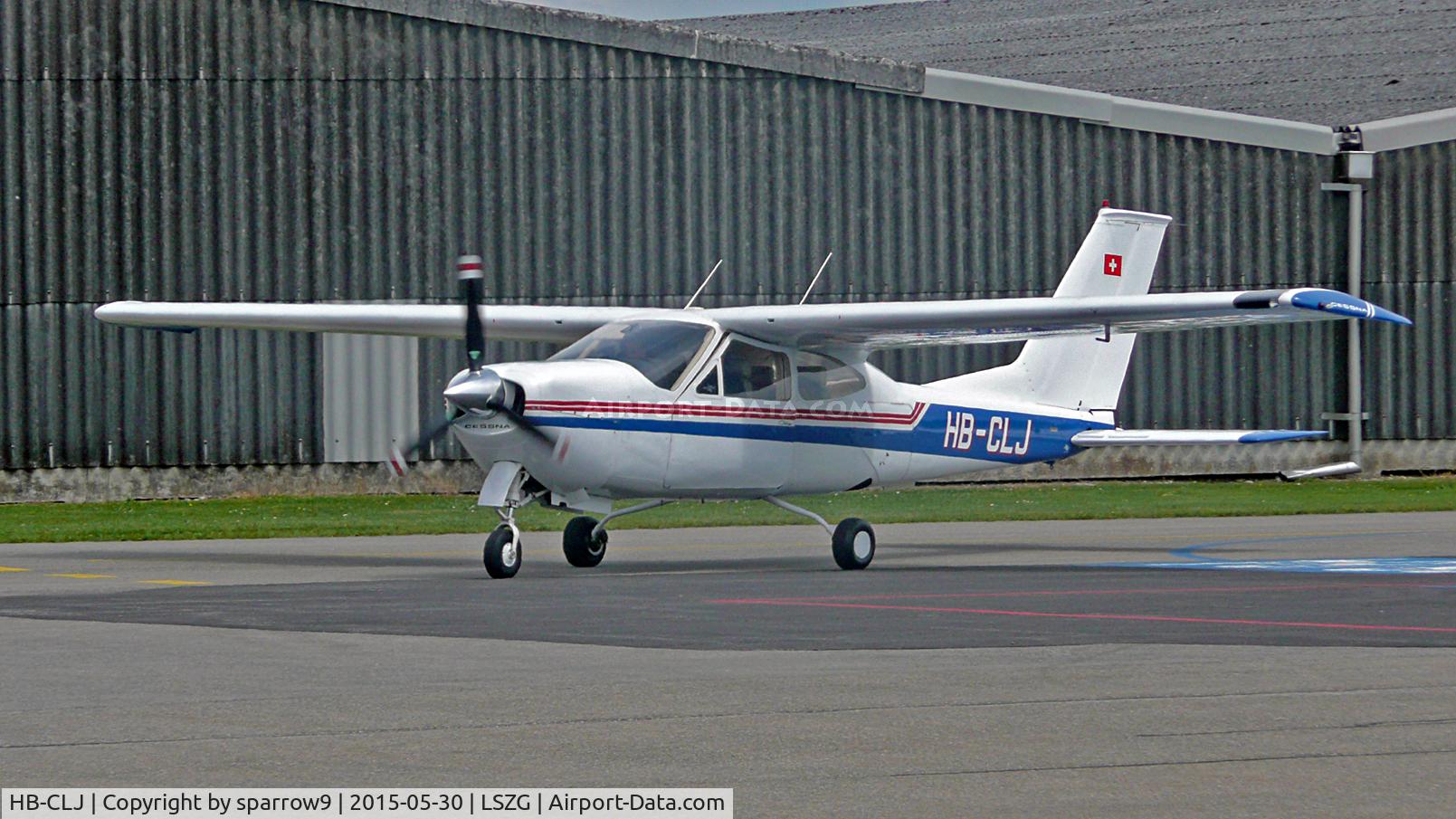 HB-CLJ, 1971 Reims 177 RG Cardinal RG C/N F177RG0012, back to the maintenance hangar