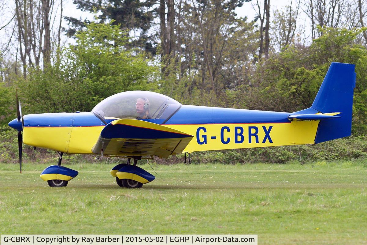 G-CBRX, 2002 Zenair CH-601UL Zodiac C/N PFA 162A-13833, Zenair CH.601UL Zodiac [PFA 162A-13833] Popham~G 02/05/2015