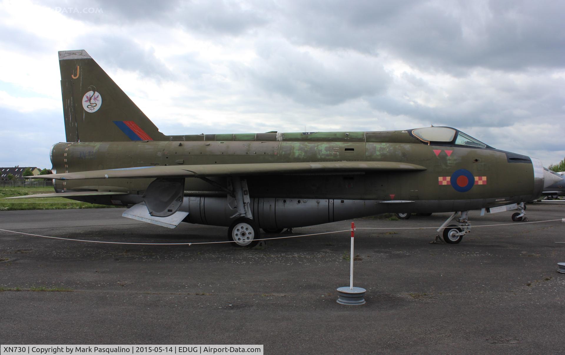 XN730, English Electric Lightning F.2A C/N 95107, English Electric Lightning F.2A