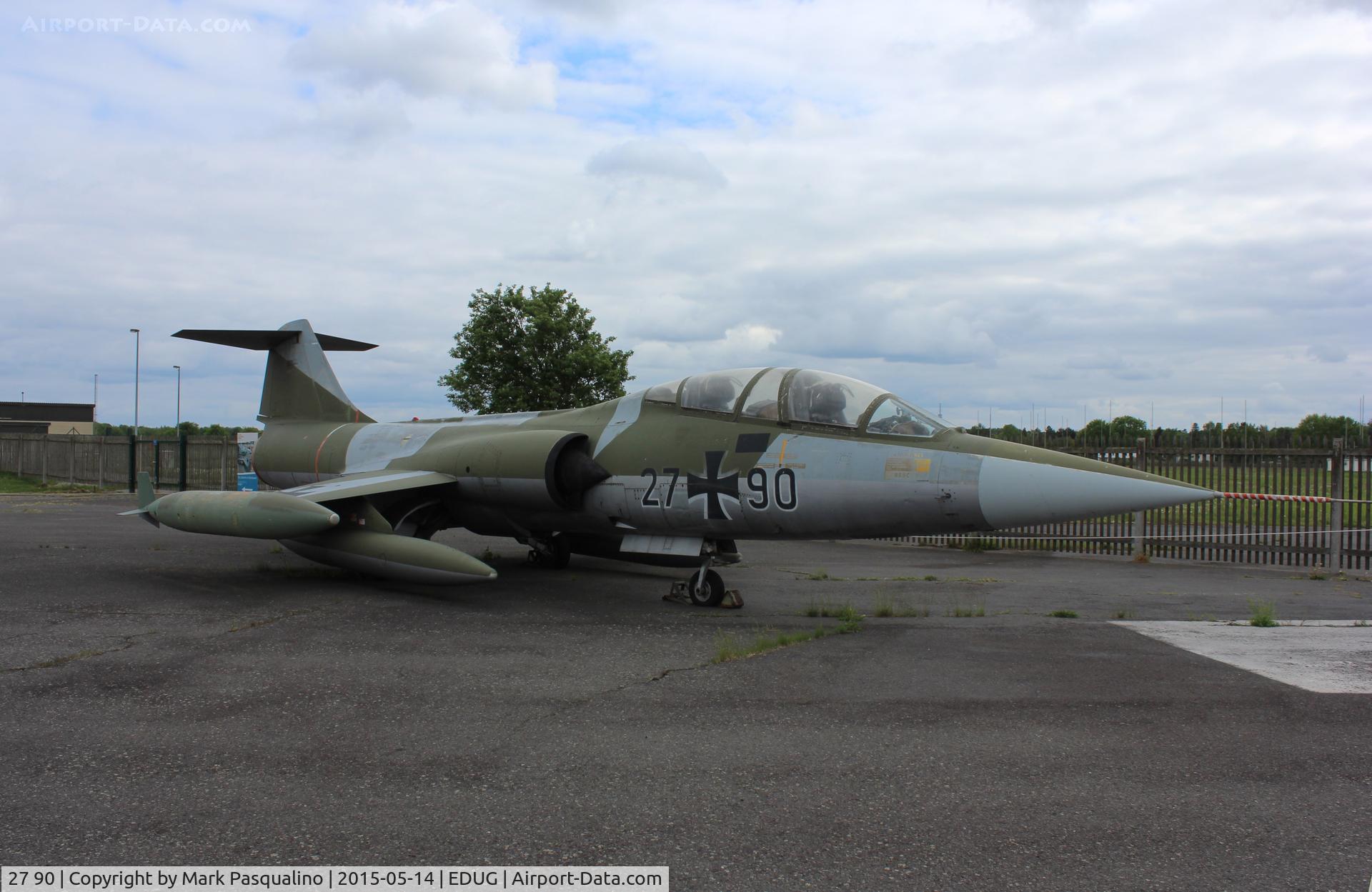 27 90, Lockheed TF-104G Starfighter C/N 583F-5920, Lockheed TF-104G