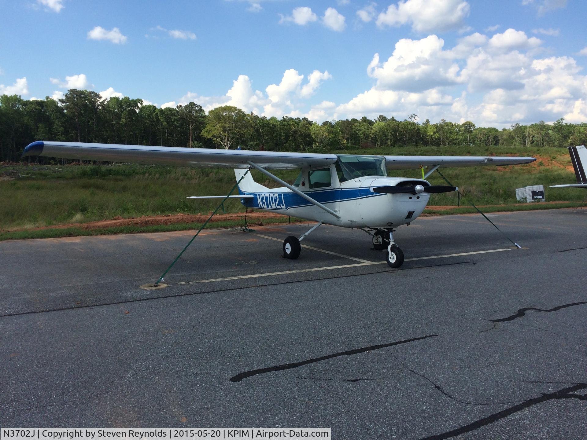 N3702J, 1966 Cessna 150G C/N 15065002, N3702J parked at its new home in Pine Mountain, Ga.