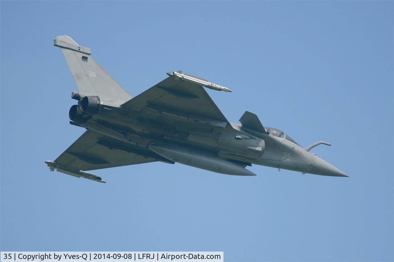 35, 2012 Dassault Rafale M C/N 35, French Naval Aviation Dassault Rafale M, Take off rwy 08, Landivisiau Naval Air Base (LFRJ)